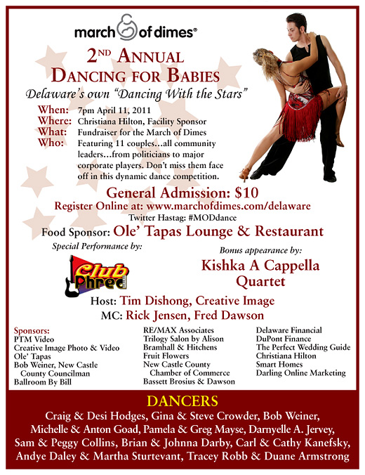 March of Dimes - 2nd Annual Dancing For Babies