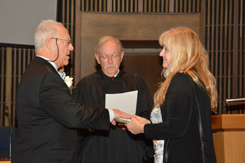 11/10/2014 - Councilman Weiner sworn in for another term