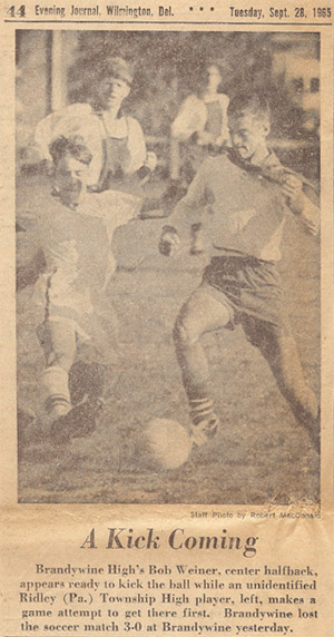 Bob Weiner - BHS Soccer 1965